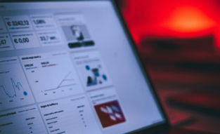 turned-on MacBook Pro